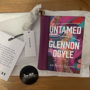 Coach Untamed By Glennon Doyle Book Bag Charm